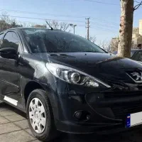 پژو ۲۰۷ مشکی مدل۱۴۰۰ سقف فلز فرمون برقی