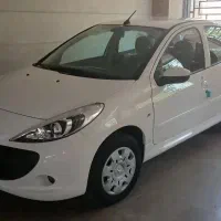 پژو 207 سقف فلز فرمان برقی 1405 رنگ سفید