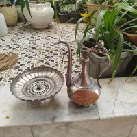 آفتابه لگن دستشور اتیقه|کلکسیون اشیاء عتیقه|یزد, |دیوار