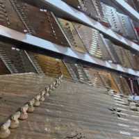 سنتور ۱۲ خرک دست ساز استاد اکبری (۴مهر)|سازهای سنتی|شیراز, سینما سعدی|دیوار