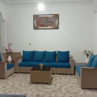 یک دست مبل ال تمیز سالم بدون پارگی