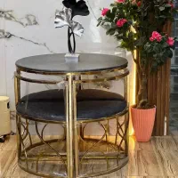 جلومبلی عسلی میز غذاخوری نهارخوری استند بوفه آینه