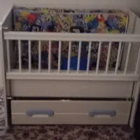 تخت گهواری همراه باتشک