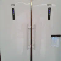 یخچال دوقلو سینجردرحدجهیزیه یخساز اتومات شهری|یخچال و فریزر|خاوران, |دیوار