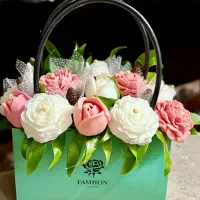 گل های شمعی دست ساز خاص،هنری و مناسب هدیه