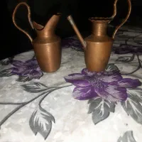 پارچ و آفتابه دکوری از جنس مفرغ یا برنز