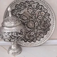 سینی و جام مسی|صنایع دستی و سایر لوازم تزئینی|قم, زنبیل آباد|دیوار