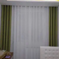 پرده‌ آماده تحویل فوری|پرده، رانر، رومیزی|مشهد, عبادی|دیوار