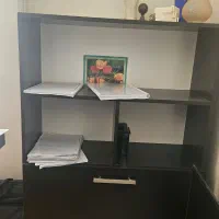 کتابخانه ۳ تیکه|کتابخانه، شلف، قفسه‌های دیواری|تهران, ستارخان|دیوار