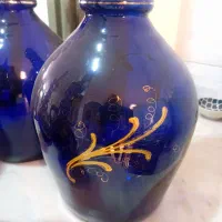 یک جفت تنگ کله شاخدار بزرگ|کلکسیون اشیاء عتیقه|تهران, طرشت|دیوار