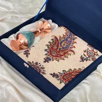 ست هدیه اداری گلدان مس و فیروزه 20 و رومیزی قلمکار|صنایع دستی و سایر لوازم تزئینی|اصفهان, نقش جهان|دیوار