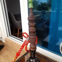 قلیان چوبی پر کار