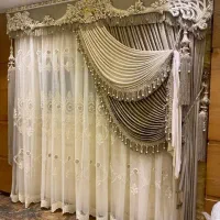 خشکشویی و شستشوی پرده رئال ( باز و نصب و تنظیم)