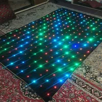 پرده ال ای دی دورو مخمل افکتدار،الیدی،دایناکورد|ریسه و چراغ تزئینی|تهران, افسریه شمالی|دیوار