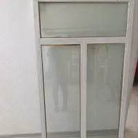 در و پنجره دو جداره آلومینیوم نو و در حد نو