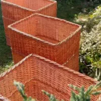 صنایع دستی تلفیق حصیر وچوب|صنایع دستی و سایر لوازم تزئینی|خرمشهر, |دیوار