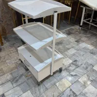 ترولی ، تخت، آینه ، طبقه هایگلاس۷۵۰ ت