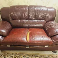 مبل ترک چنتیک چرم|مبلمان خانگی و میز عسلی|تهران, صد دستگاه|دیوار