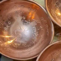 حکاکی کاسه به سبک قاجار