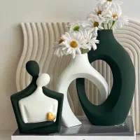 گلدان دوقلو و ...|صنایع دستی و سایر لوازم تزئینی|تاکستان, |دیوار