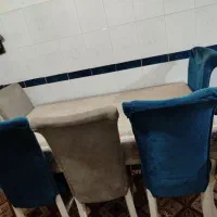 میز نهار خوری|میز و صندلی غذاخوری|آشخانه, |دیوار