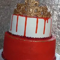 کیک خانگی شب یلدا وتولد