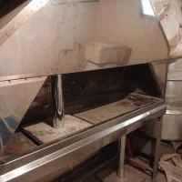 منقل ذغالی یک متر و نیم در حد نو میباشد