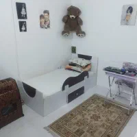 سرویس چوب نوزاد همراه با خوشخواب و روتختی|اسباب و اثاث بچه|مشهد, شهید فرامرز عباسی|دیوار