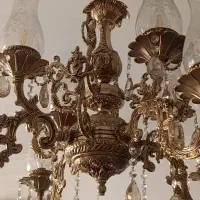 لوستر 8شعله|لوستر و چراغ آویز|مشهد, ایثارگران|دیوار