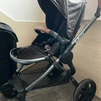 کالسکه برند ۳تیکه +ساک در حدنو|کالسکه و لوازم جانبی|رشت, دیانتی|دیوار