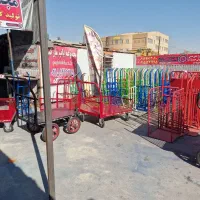 گاری طرح سنتی دسته صاف چهار چرخ دستی دسته صاف فلزی|ابزارآلات|تهران, بازار آهن|دیوار