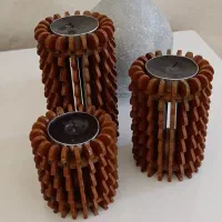 جا شمعی چوبی