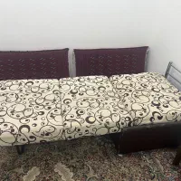 مبل یک نفره تخت شو|مبلمان خانگی و میز عسلی|مشهد, بهاران|دیوار