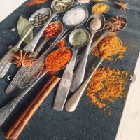 دو عدد فرش آشپزخانه طرح ادویه ابریشم