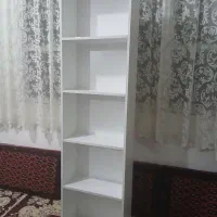 قفسه یا کتابخانه|کتابخانه، شلف، قفسه‌های دیواری|قم, شاه ابراهیم|دیوار