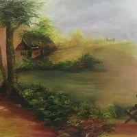 تابلو نقاشی منظره