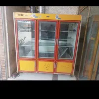 یخچال  ایستاده ۳ در کارکرده موتور سلام