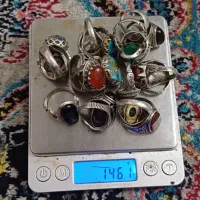 انگشتر  نقره  گرمی 170 هزار