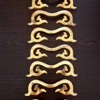 سرویس خواب کمد دستگیره برنز  کریستال