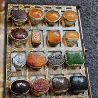 انگشتر خطی نقره اعلا