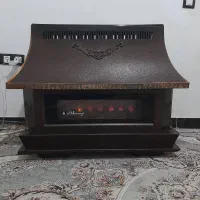 بخاری شومینه سالم باگرما دهی بسیاربالا فوق العاده