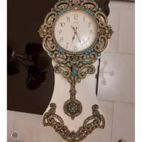ساعت دیواری نگین فیروزه