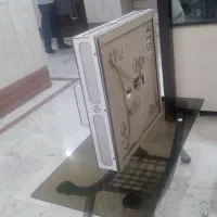 لوستر سقفی چوبی|لوستر و چراغ آویز|باقرشهر, |دیوار