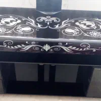 میز تلویزیون شیشه ایی