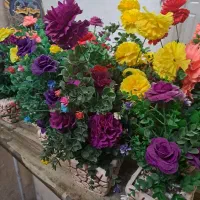 گل تزئین مصنوعی|گل مصنوعی|تهران, زنجان جنوبی|دیوار