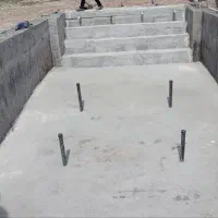 ارماتور بند تیرچه گذاری الماتور اسکلت فلزی سوله
