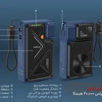 پاوربانک شارژر وایرلس ۲۰۰۰۰ هیسکا HP226 (ثناییکو)