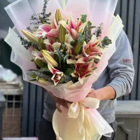 دسته گل لیلیوم