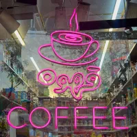 تابلو قهوه نئون