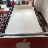 تخت کار کرده ی فلزی کودک و نوجوان|تخت و سرویس خواب|گنبد کاووس, |دیوار